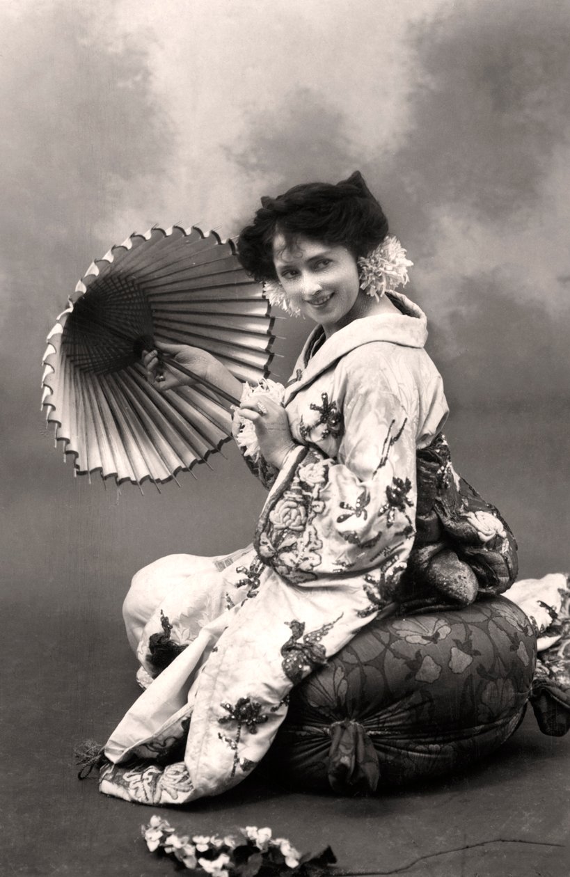 Isabel Jay 1879-1927, operní pěvkyně a herečka, 1906. od Foulsham and Banfield