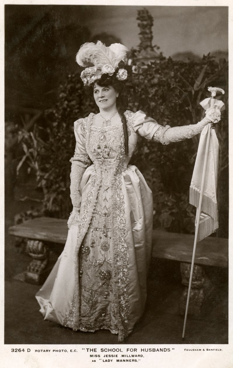 Jessie Millward, britská herečka, c1906. od Foulsham and Banfield