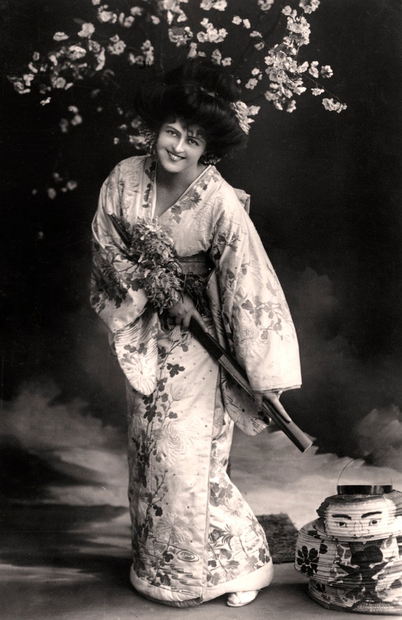 Marie Studholme 1875-1930, anglická herečka, 20. stol. od Foulsham and Banfield