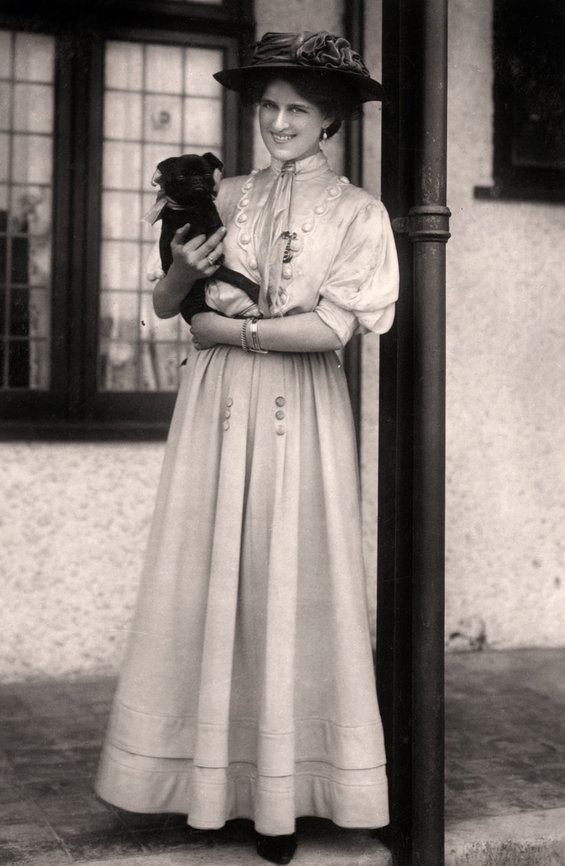 Zena Dare 1887-1975, anglická herečka, začátek 20. století. od Foulsham and Banfield