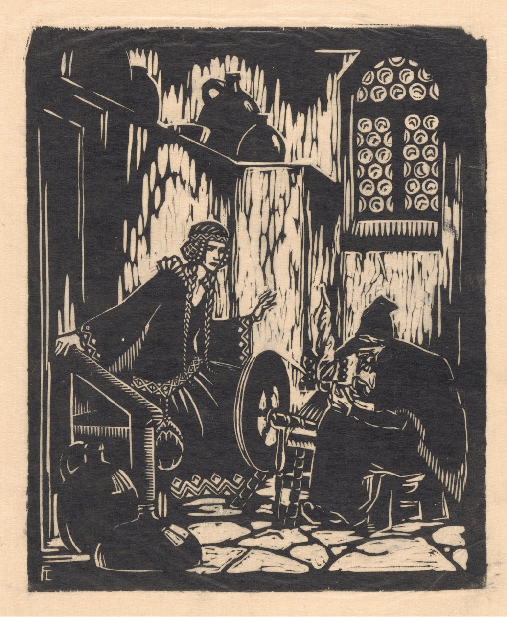 Šípková Růženka (původní název na objektu) od Fré Cohen (signed by artist)