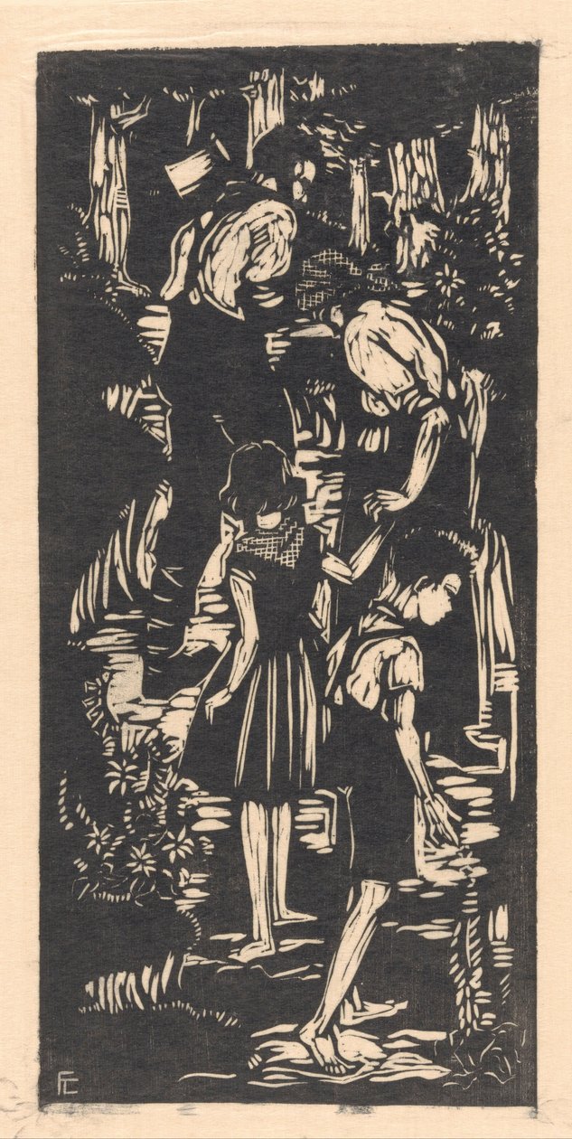 Jeníček a Mařenka (původní název na objektu) od Fré Cohen (signed by artist)