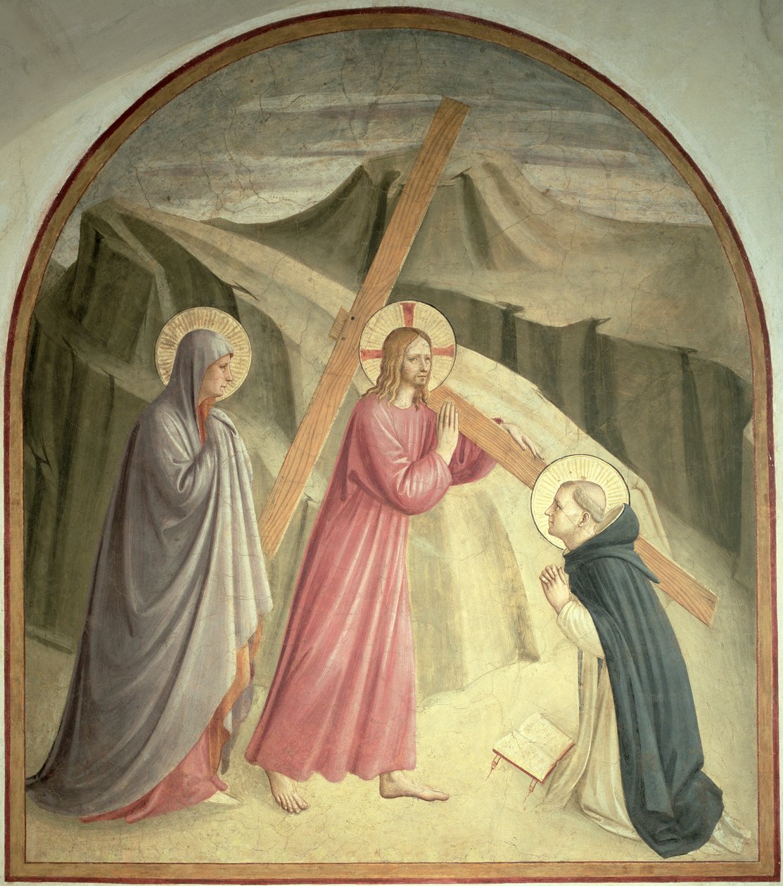Kristus nesoucí kříž, c.1438-45 od Fra Angelico