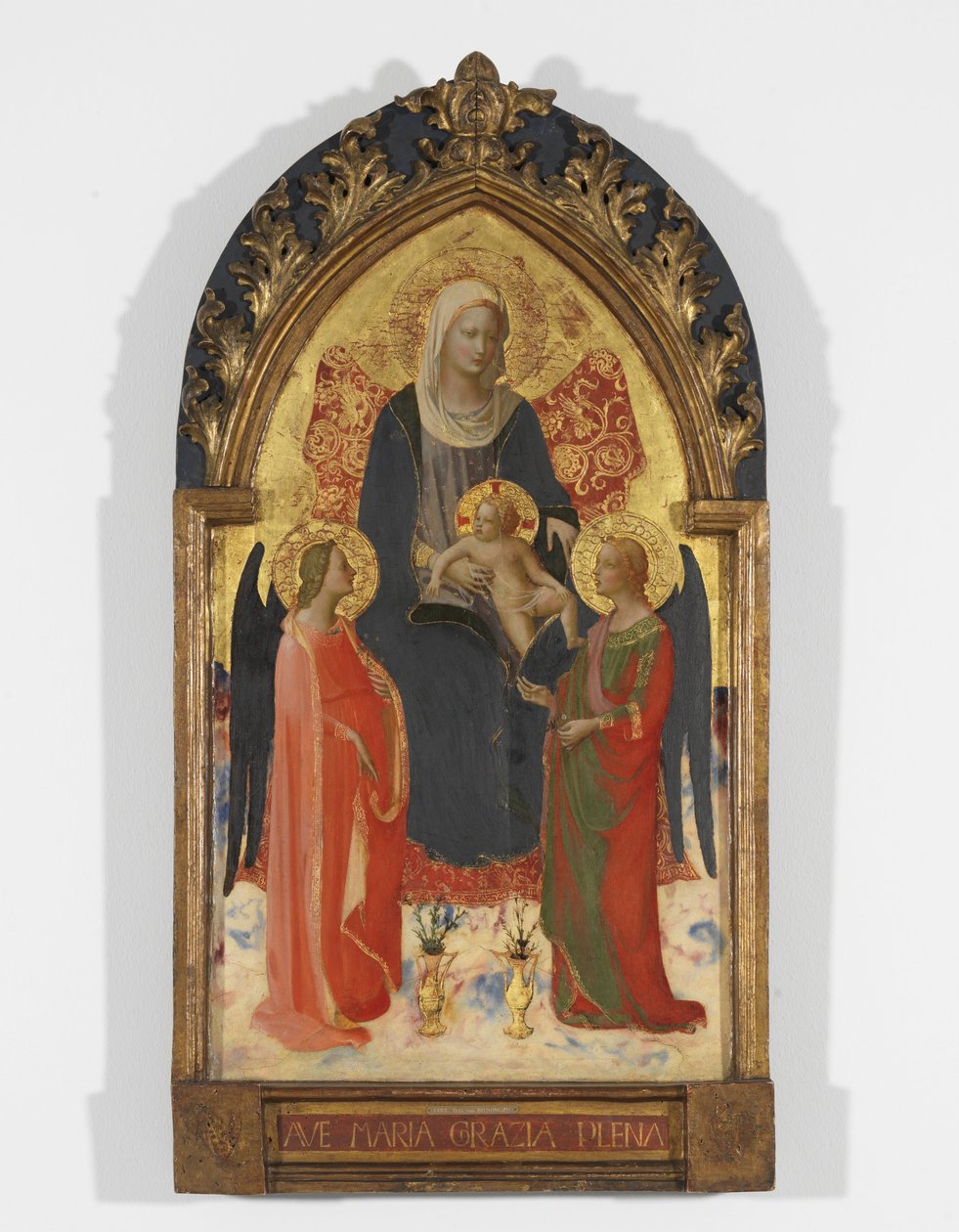 Madona s dítětem se dvěma anděly od Fra Angelico