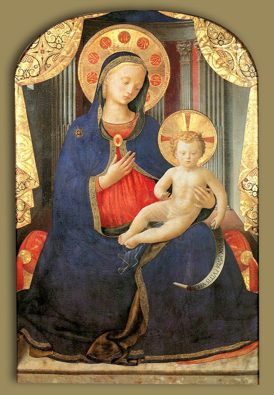 Madona pokory od Fra Angelico