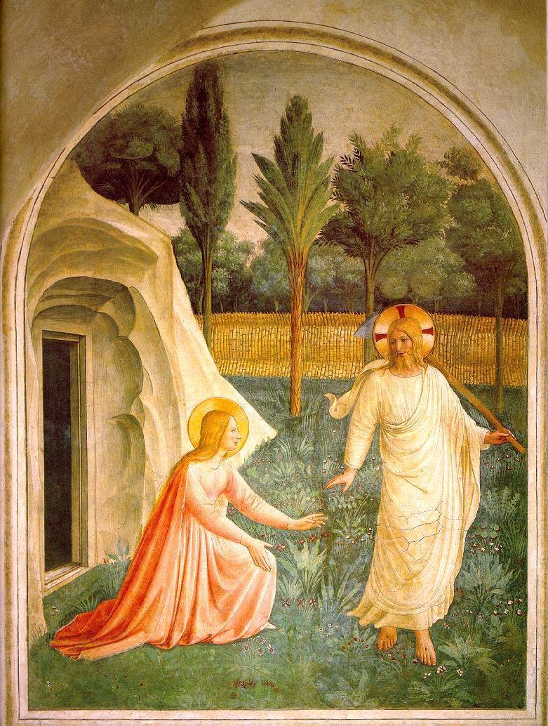 Noli me tangere, čerstvé od Fra Angelico od Fra Angelico