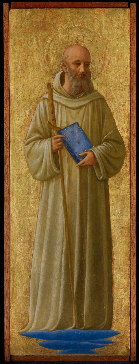 Saint Romuald, cca 1440 (tempera na panelu) od Fra Angelico