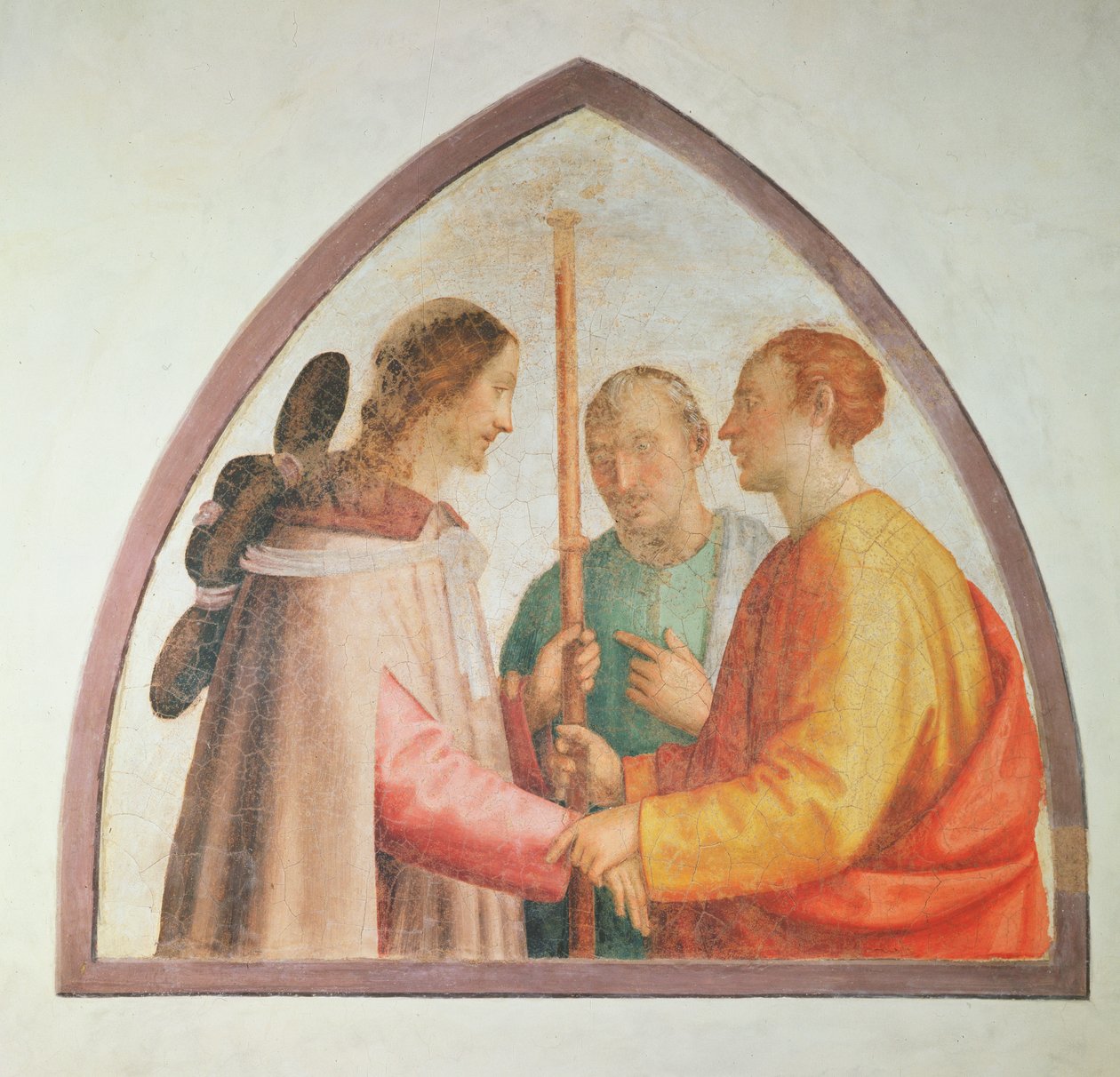 Kristus se zjevuje na cestě do Emauz od Fra Bartolommeo