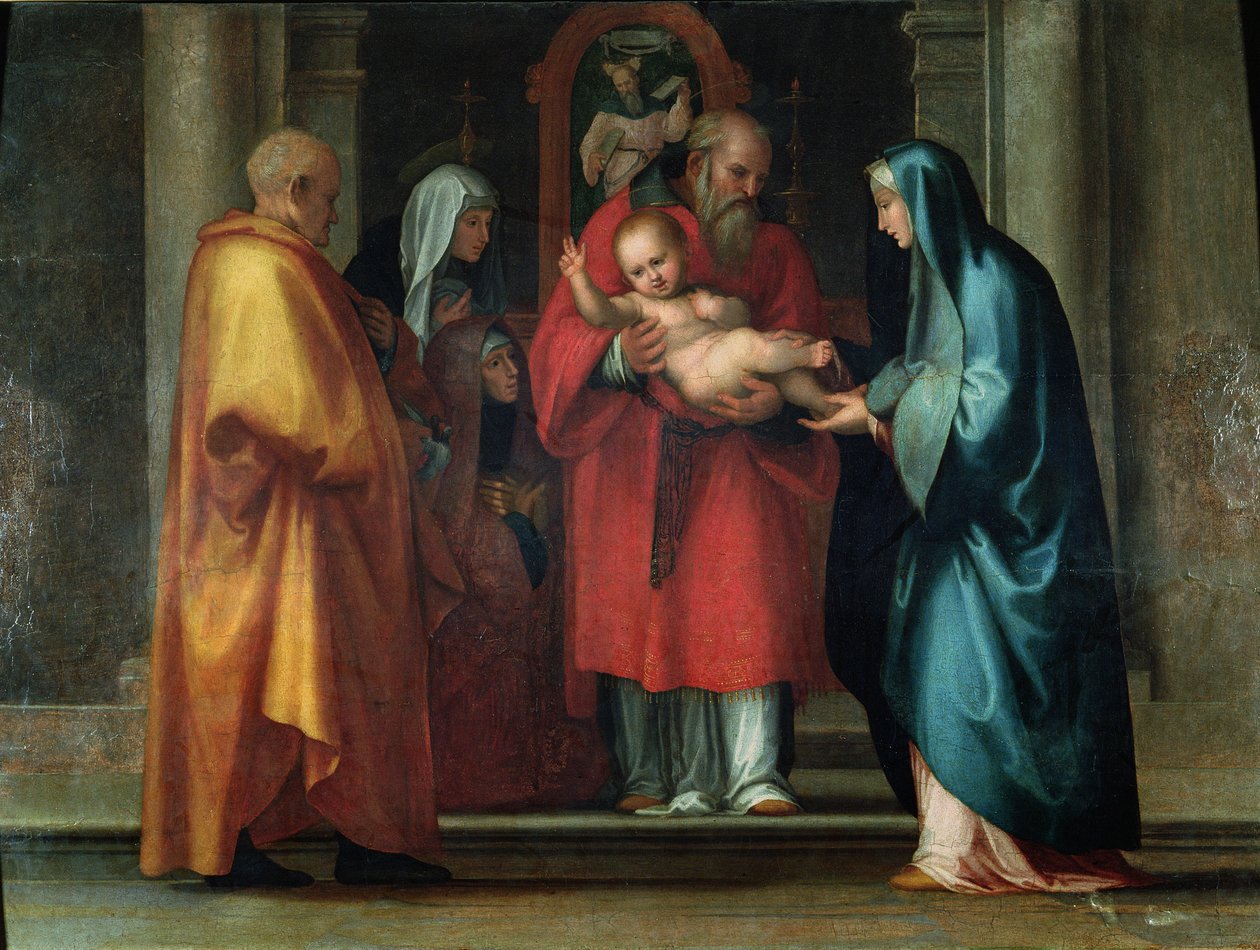 Prezentace v chrámu od Fra Bartolommeo
