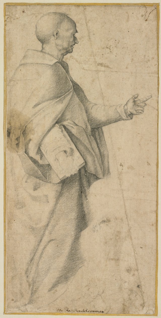 Stojící mužský svatý od Fra Bartolommeo