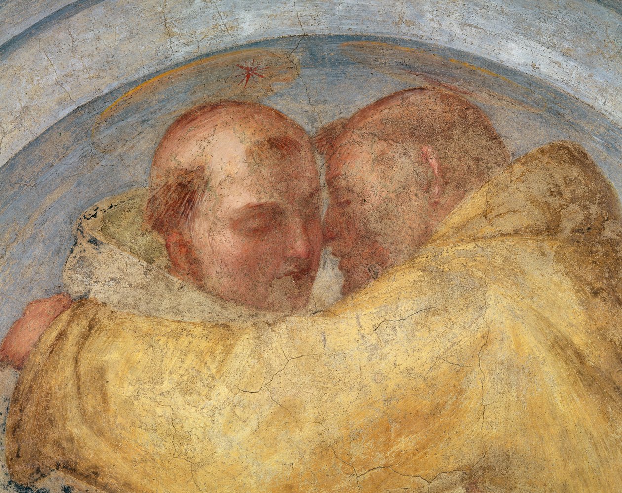 Setkání svatého Františka a svatého Dominika od Fra Bartolommeo