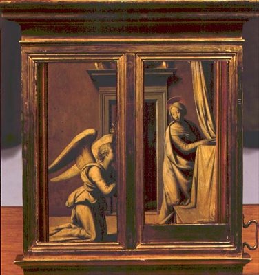 Annunciation, c.1495 (olej na panelu) od Fra Bartolomeo