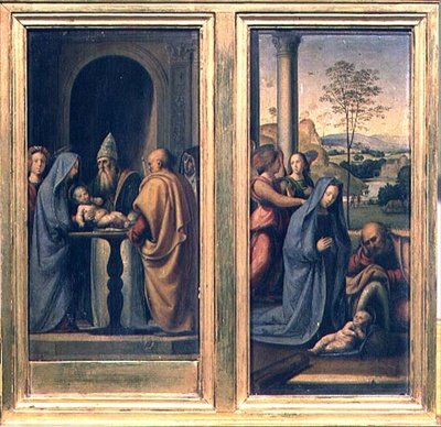 Obřízka a Narození Páně od Fra Bartolomeo