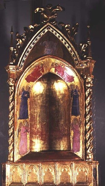 Svatostánek s Kristem a anděly od Fra (c.1387 1455) Angelico