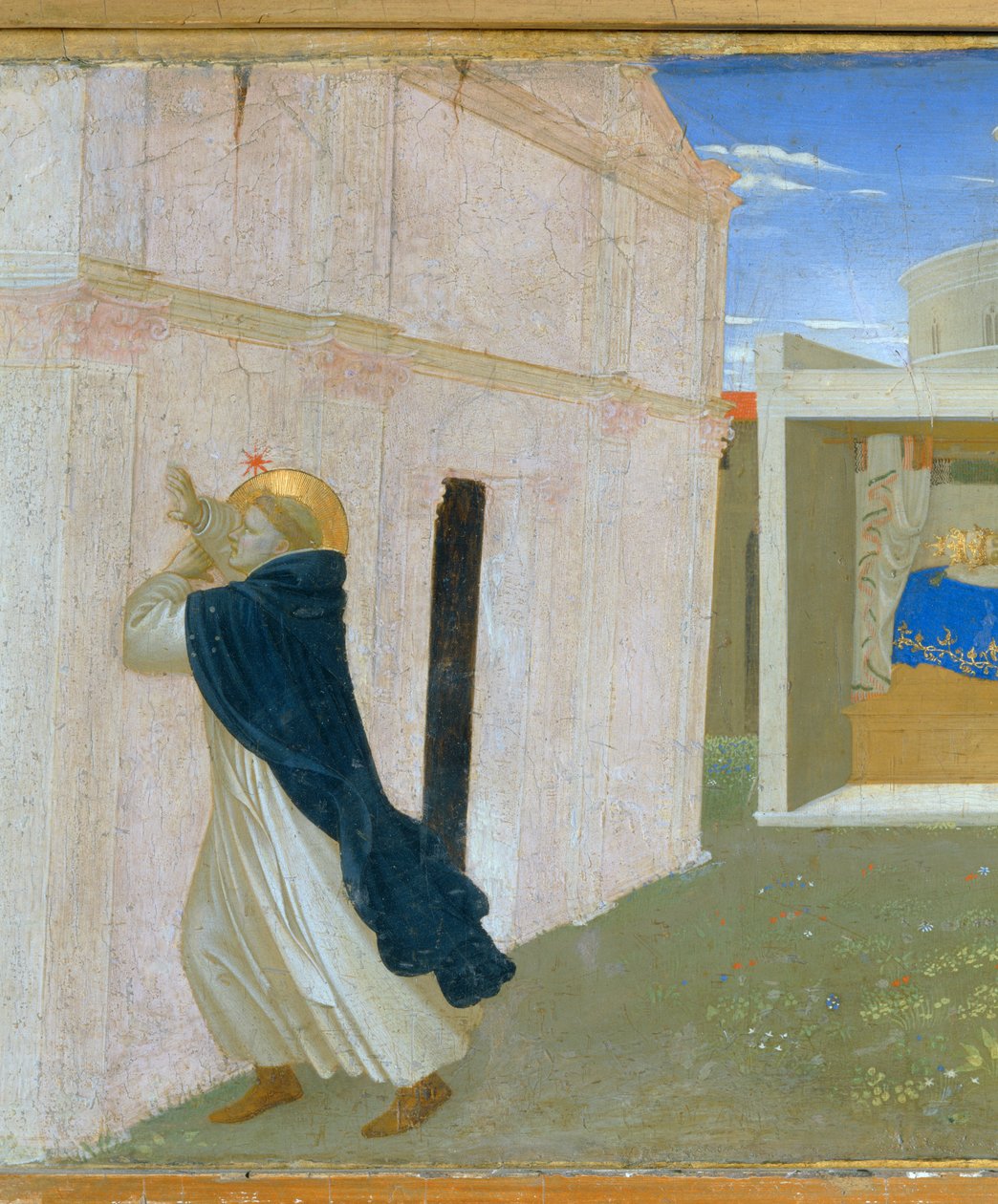 Korunovace Panny Marie, namalovaná pro dominikánskou ... od Fra (c.1387-1455) Angelico