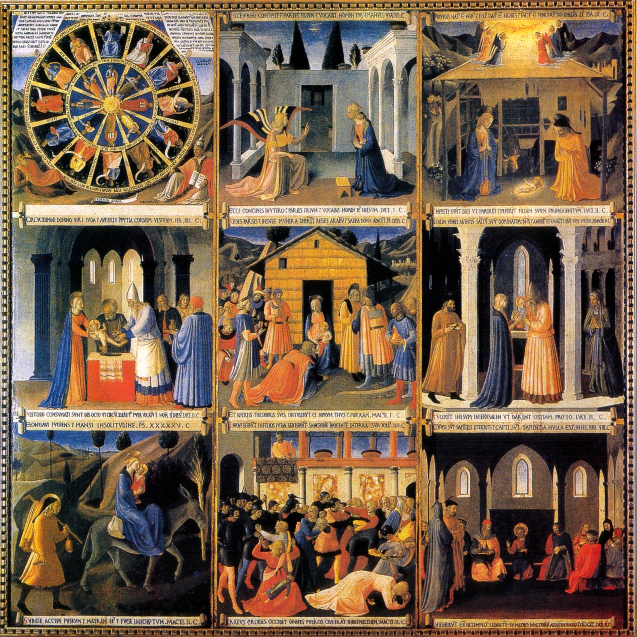 Stříbrná skříň od Fra Angelico