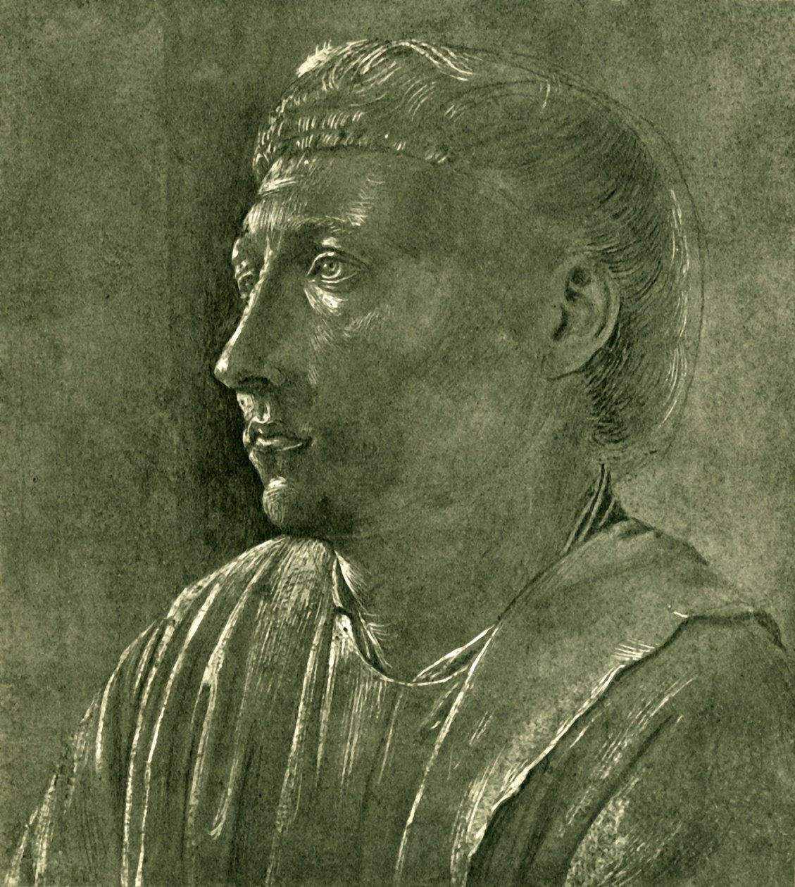 Busta duchovního, c1450, 1943. od Fra Angelico
