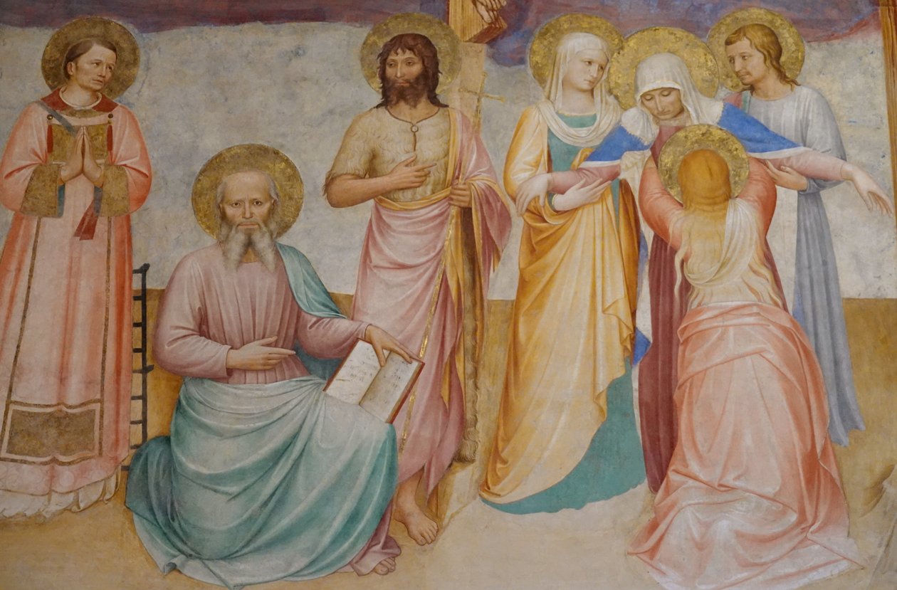 Ukřižování se svatými od Fra Angelico
