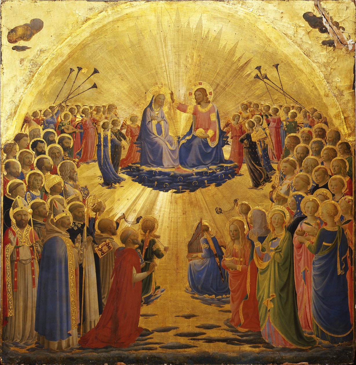 Korunovace Panny Marie od Fra Angelico