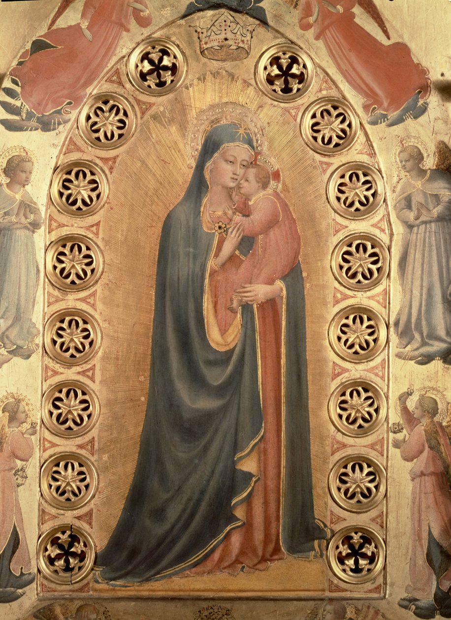 Madonna of the Stars (viz také 230331) od Fra Angelico