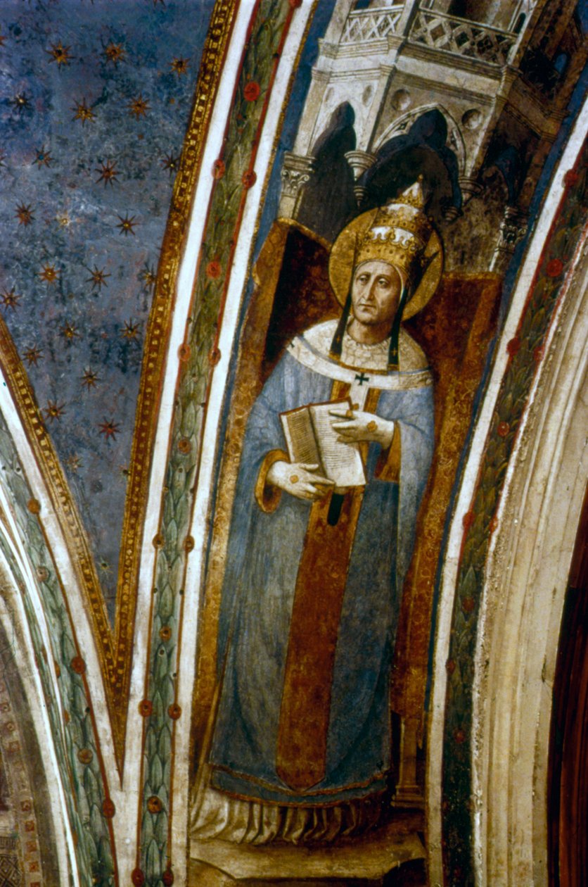 St Gregory, polovina 15. století od Fra Angelico