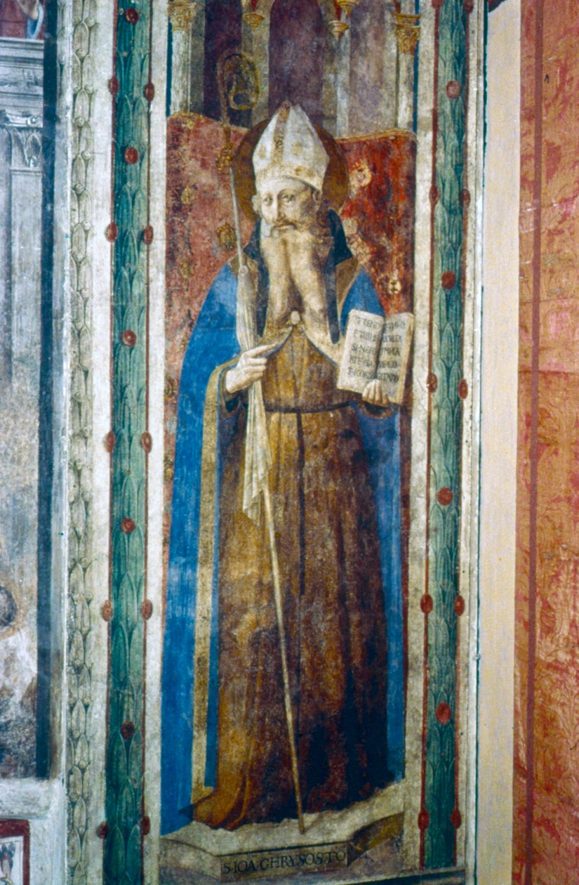 St John Chrysostom, polovina 15. století od Fra Angelico