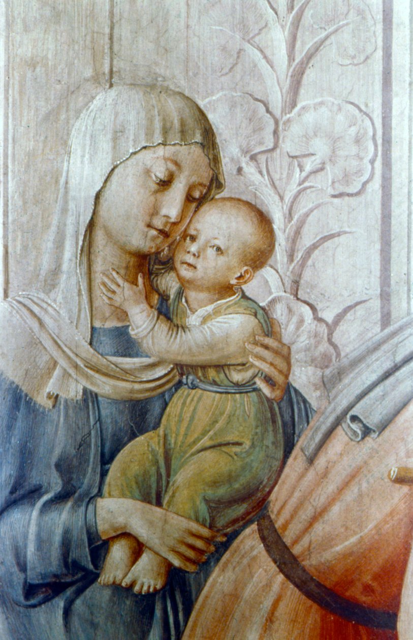St Laurence dává almužnu chudým detail, polovina 15. století od Fra Angelico