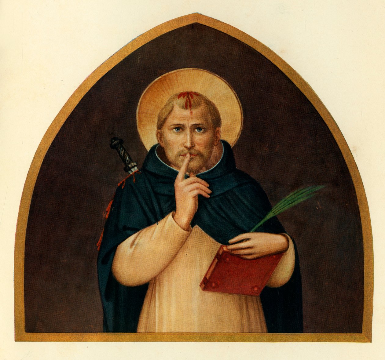 Sv. Petr mučedník, 15. století, c1909 od Fra Angelico