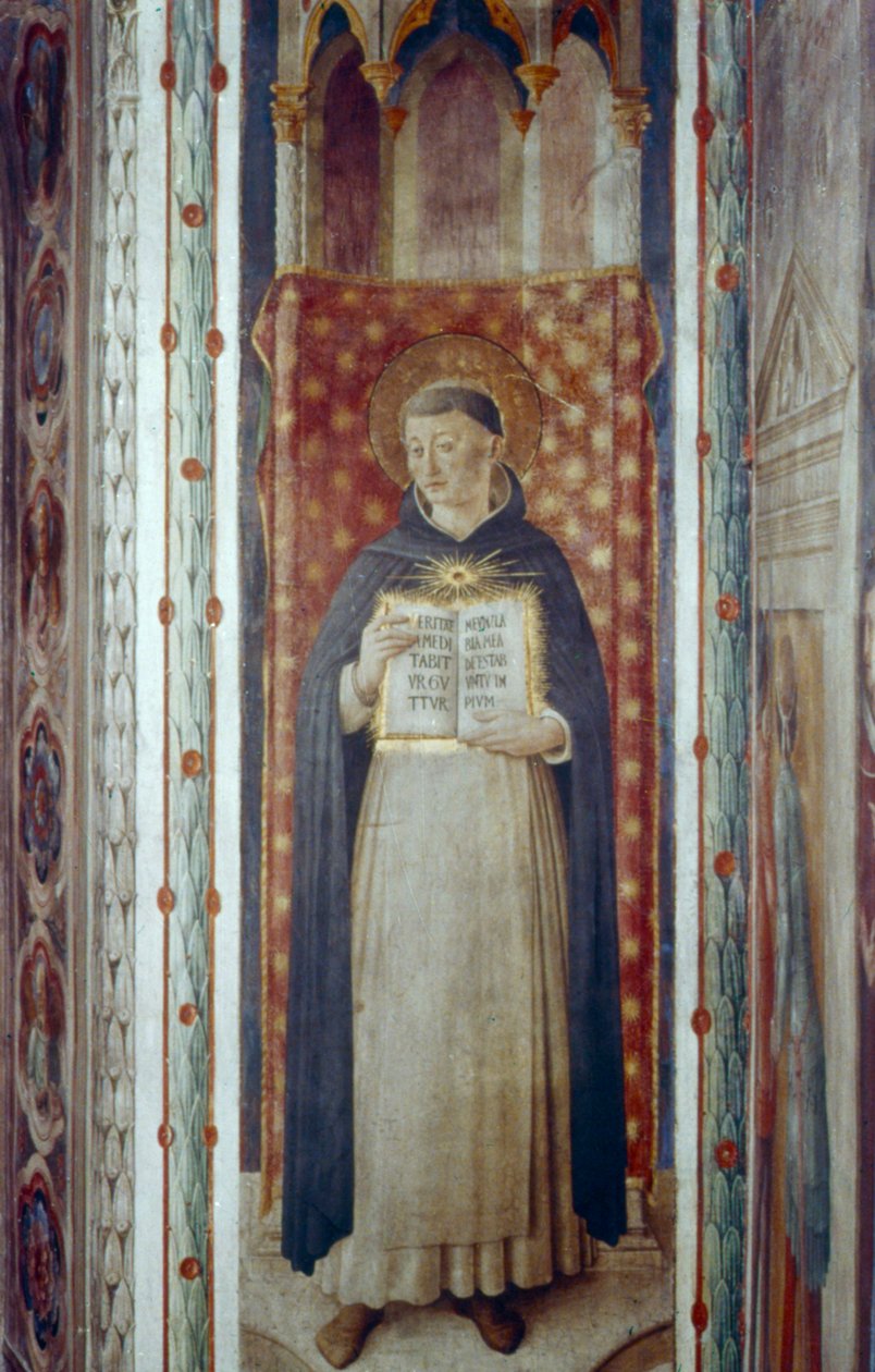 Svatý Tomáš Akvinský, polovina 15. století od Fra Angelico