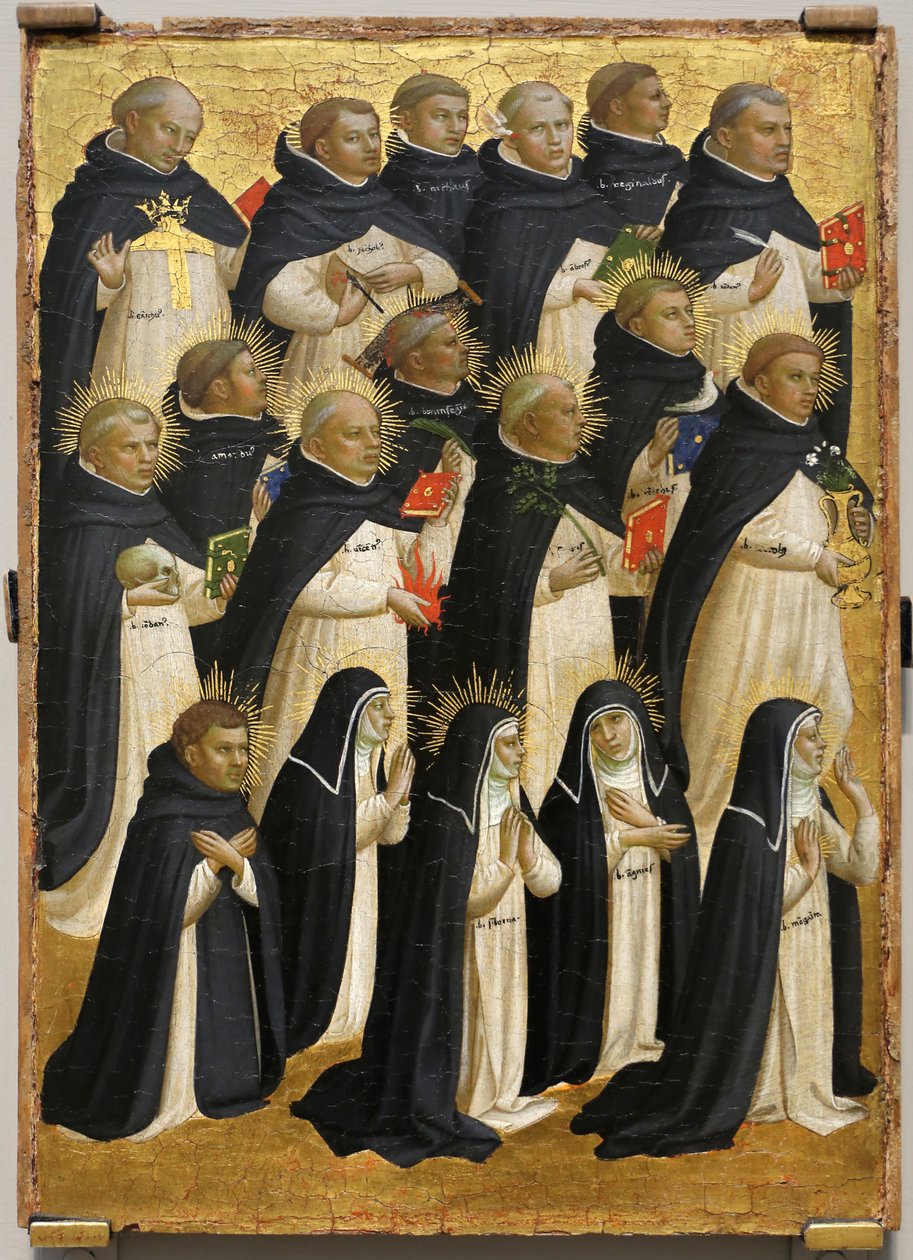 Dominikánský blahoslavený od Fra Angelico