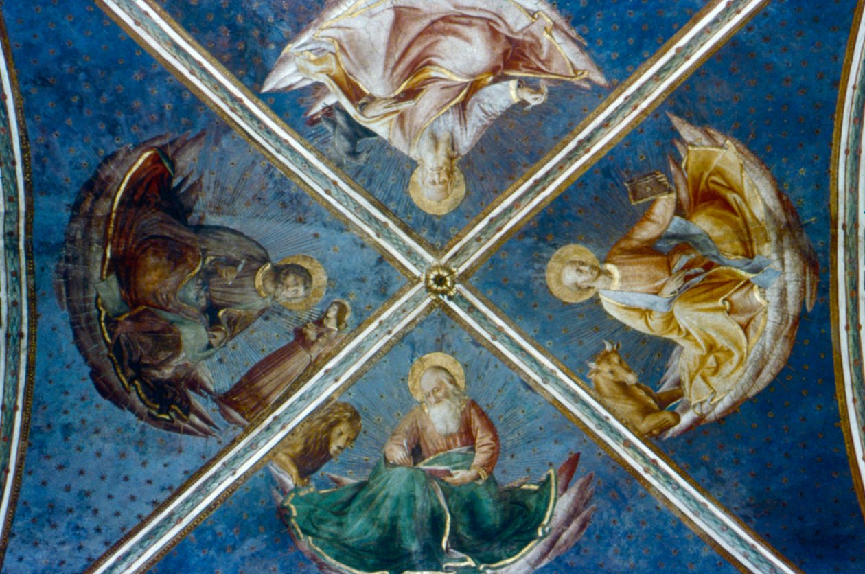 Čtyři evangelisté, polovina 15. století od Fra Angelico