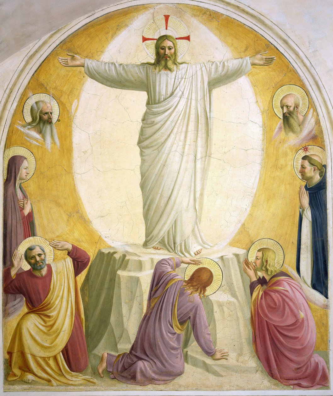 Proměnění Ježíše - Angelico, Fra Giovanni, z Fiesole od Fra Angelico