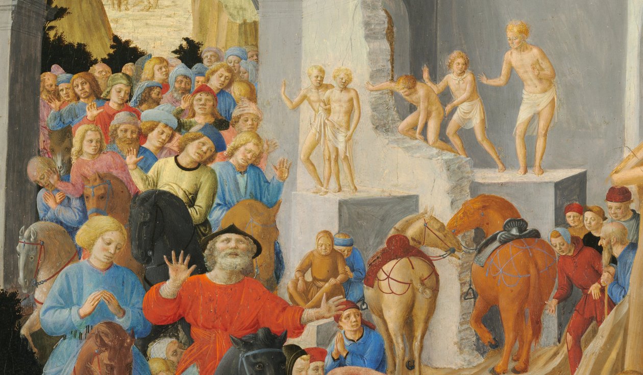 Klanění tří králů od Fra Angelico and Fra Filippo Lippi