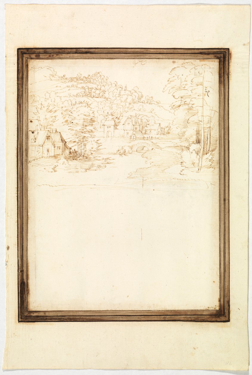Severní vesnice od Fra Bartolomeo