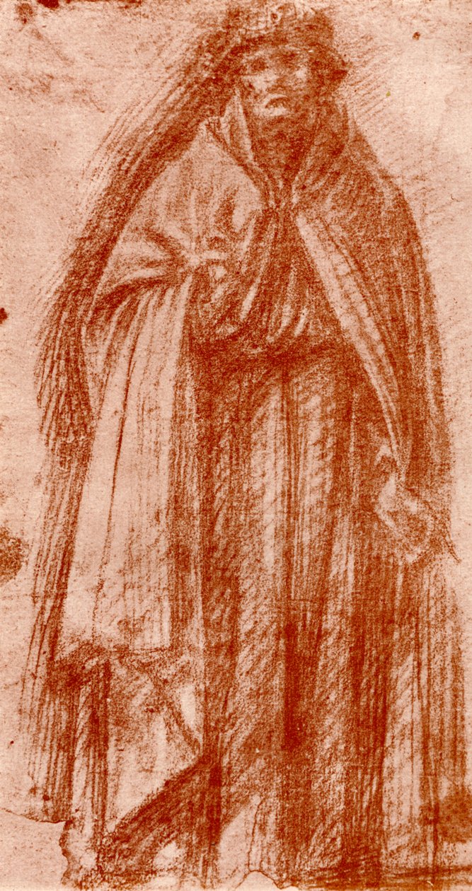 Studie k postavě apoštola, 1913. od Fra Bartolomeo