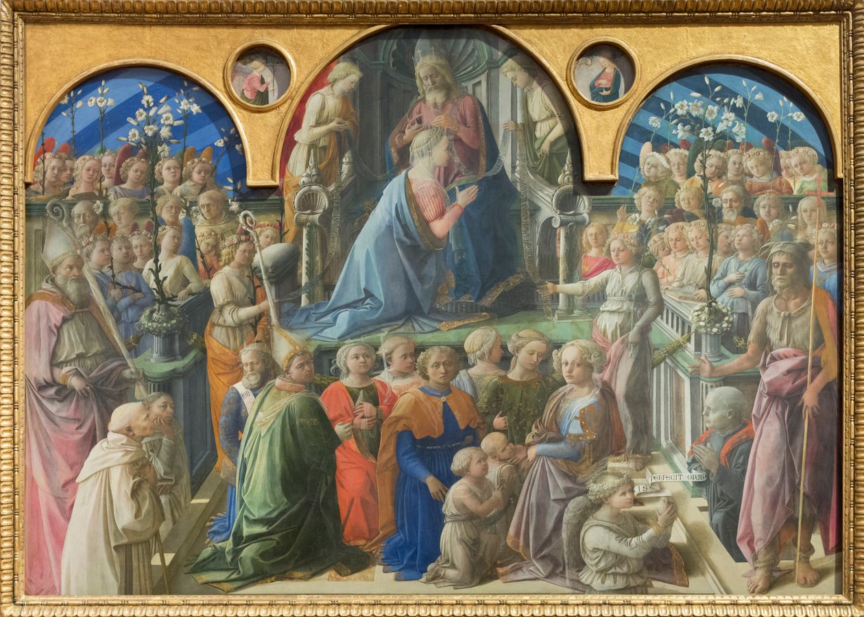 Korunovace Panny Marie od Fra Filippo Lippi