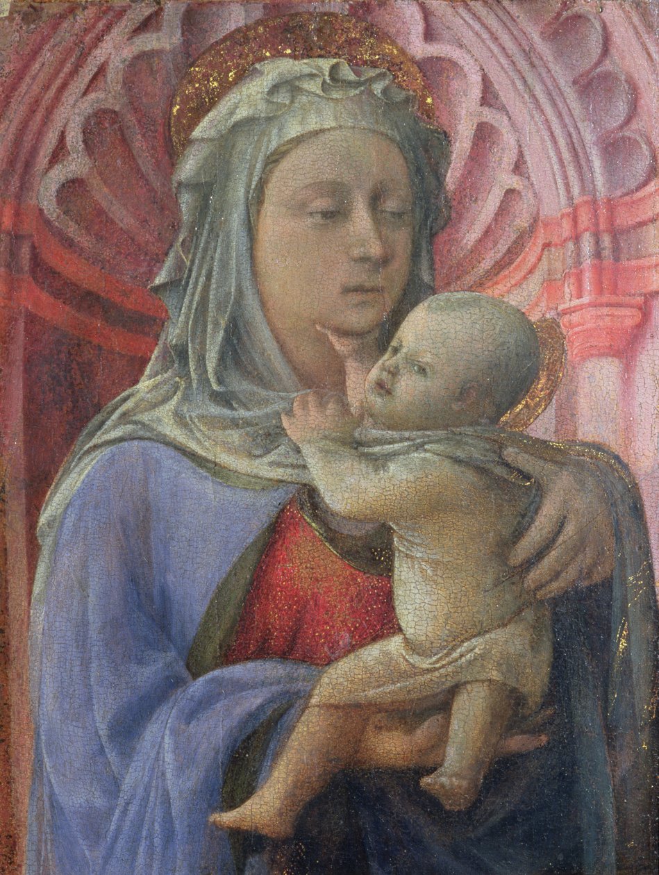 Madona s dítětem, kolem roku 1430 od Fra Filippo Lippi