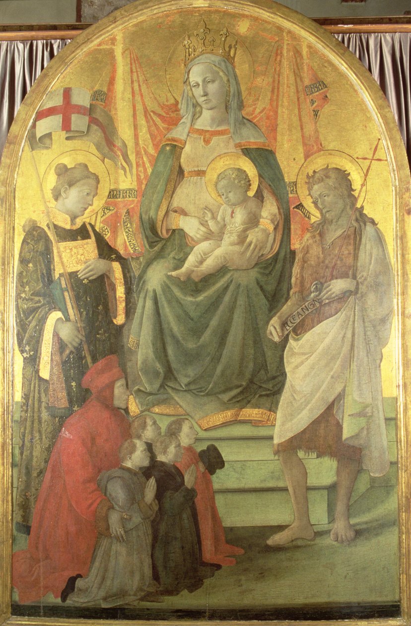 Madonna del Ceppo, 1453 od Fra Filippo Lippi