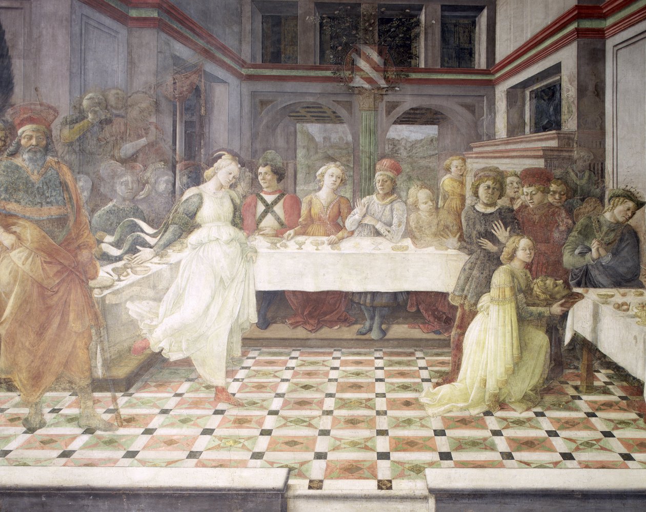 Svátek Heroda (viz také 60432) od Fra Filippo Lippi