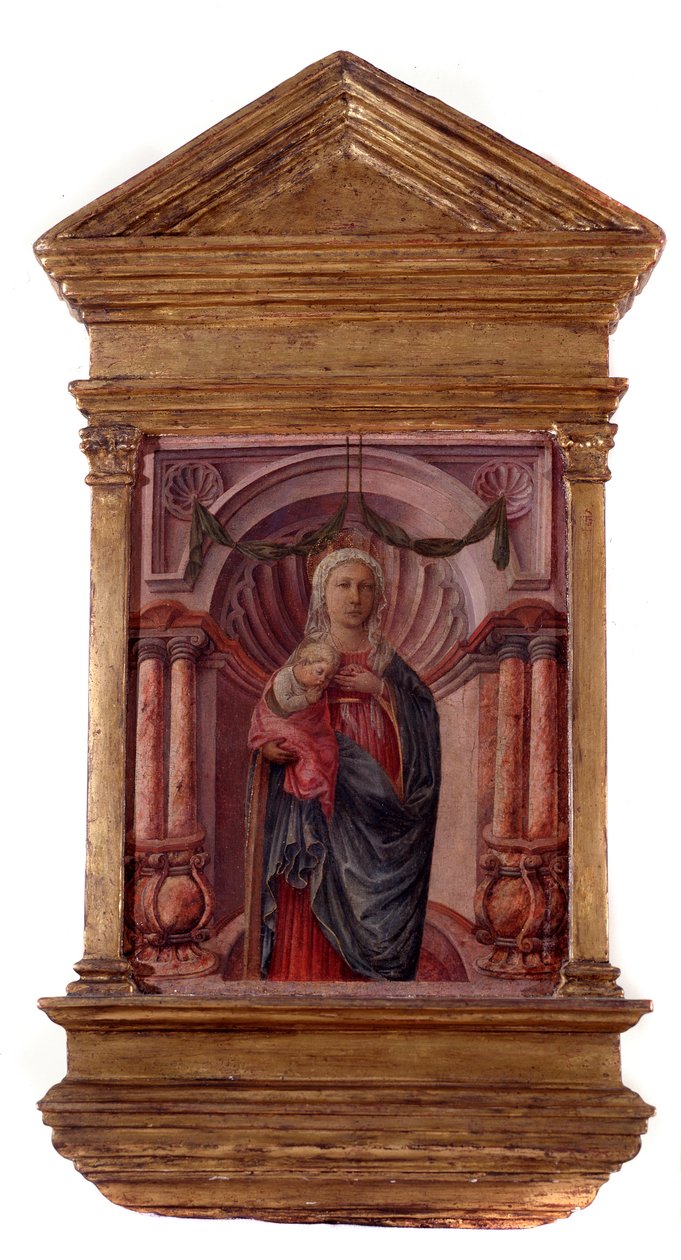 Panna s dítětem (Malba od Fra Filippo Lippi