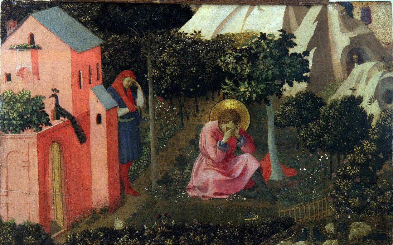 Obrácení svatého Augustina, cca 1430-1435. od Fra Giovanni Angelico da Fiesole