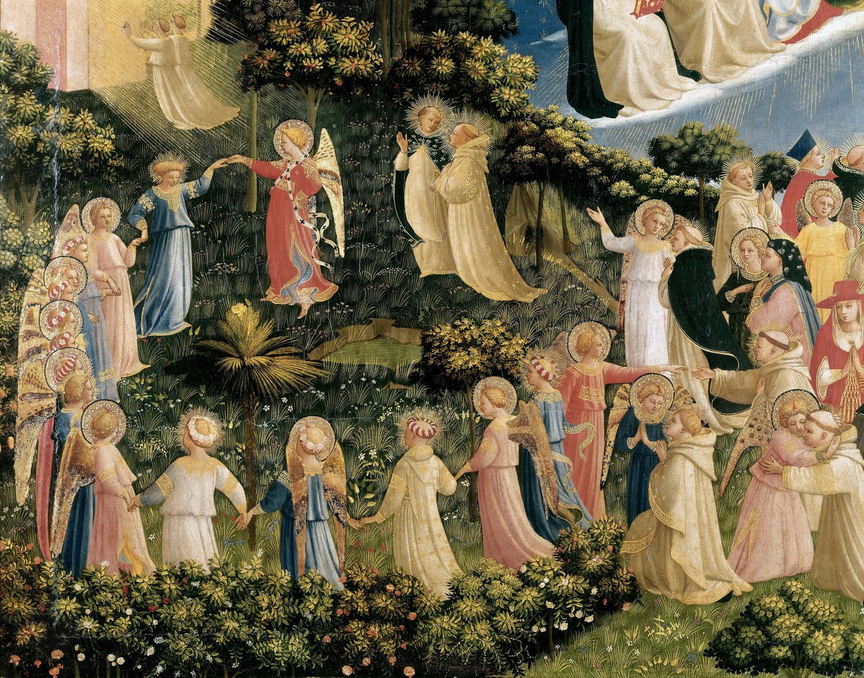 Detail posledního soudu, cca 1432. od Fra Giovanni Angelico da Fiesole