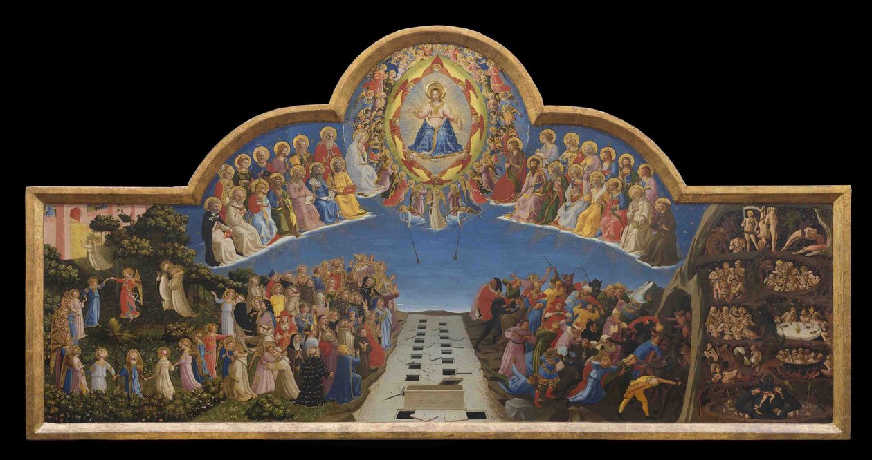 Poslední soud, asi 1432. od Fra Giovanni Angelico da Fiesole