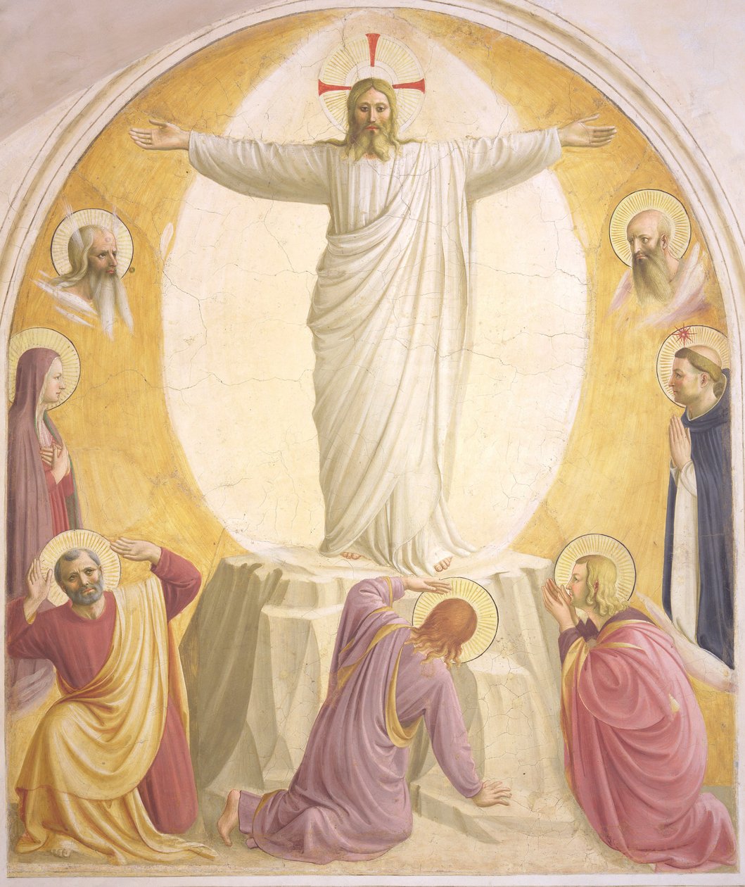 Proměnění Ježíše od Fra Giovanni Angelico da Fiesole