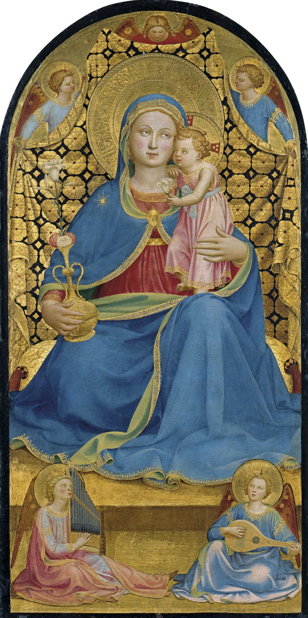 Panna pokora Madonna dell Umilitá, c. 1433-1434 od Fra Giovanni Angelico da Fiesole
