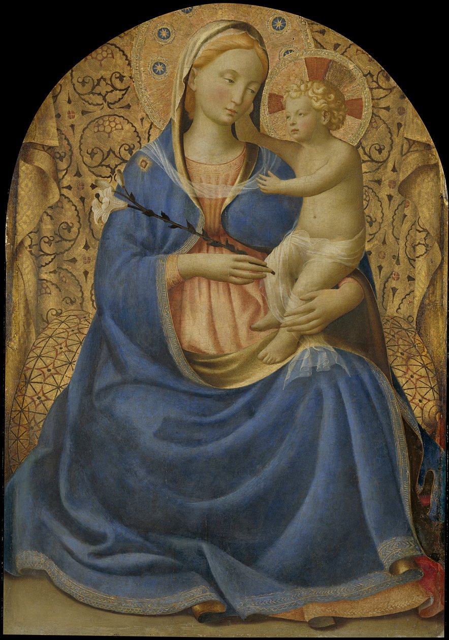 Panna pokora Madonna dell Umilitá, c. 1440 od Fra Giovanni Angelico da Fiesole
