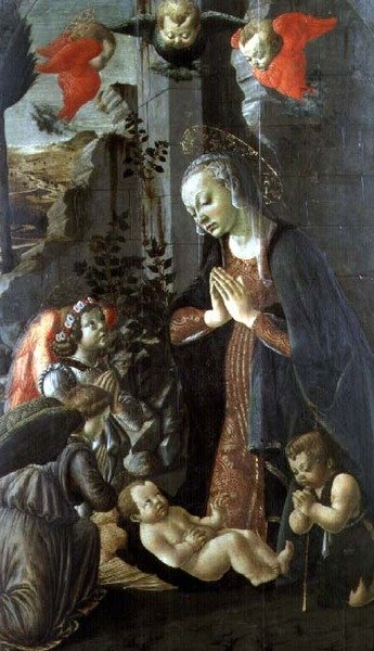 Madonna a dítě (panel) od Fra da Pistoia Paolino