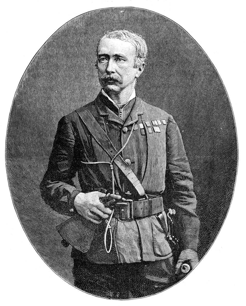 Garnet Joseph Wolseley, 1. vikomt Wolseley, britský voják irského původu, 1900. od Fradelle and Young