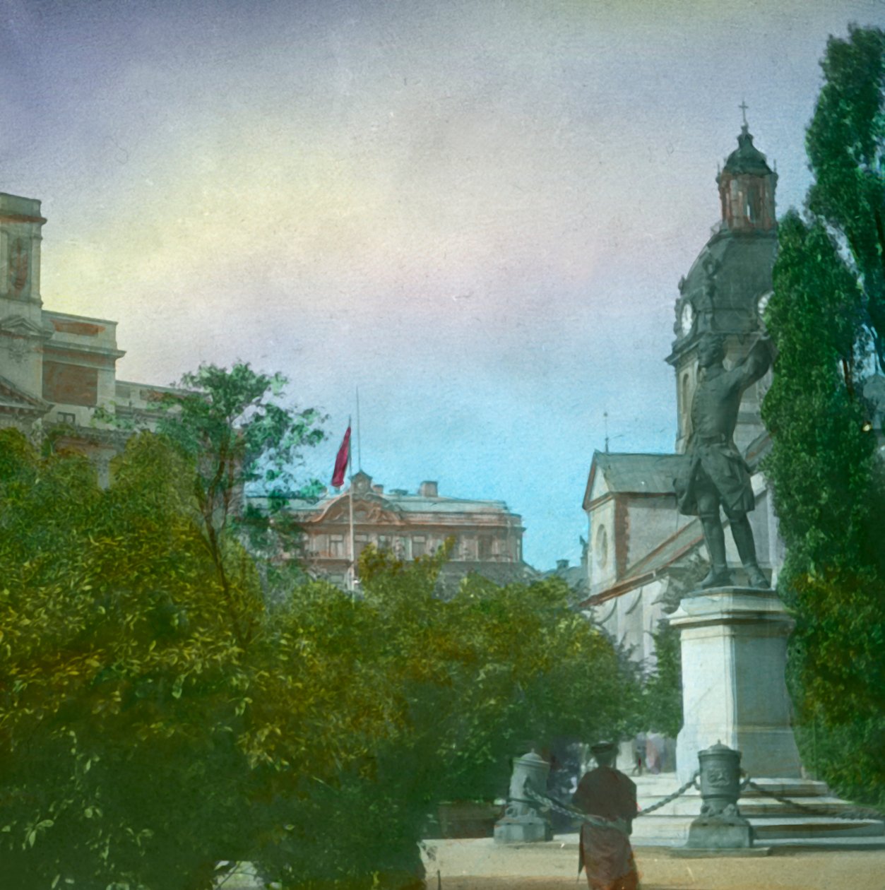 Královská zahrada, Stockholm, Švédsko, konec 19.-začátek 20. století. od Fradelle and Young