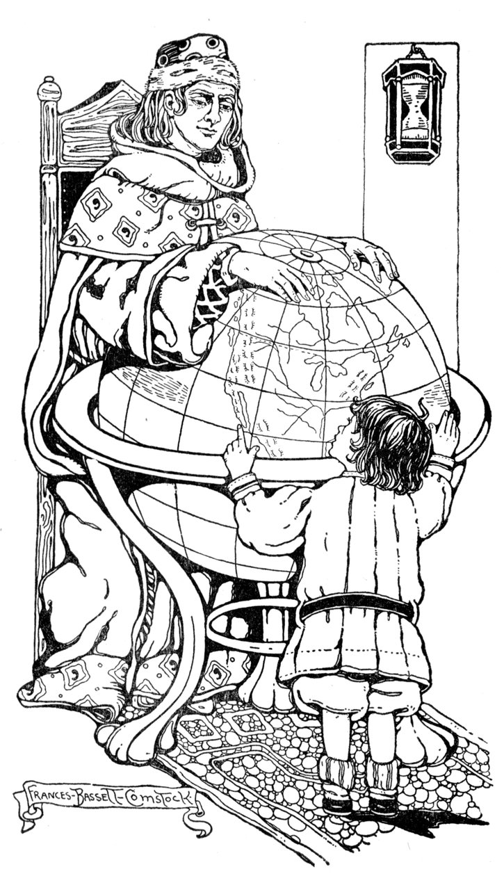 Ilustrace z „The Ignominy of Being Grown-Up“ od Samuela McChorda Crotherse, 1908 od Frances Bassett Comstock